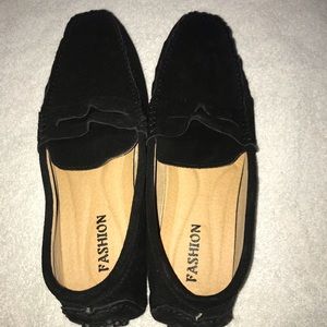 Mens Black Loafers Size 48